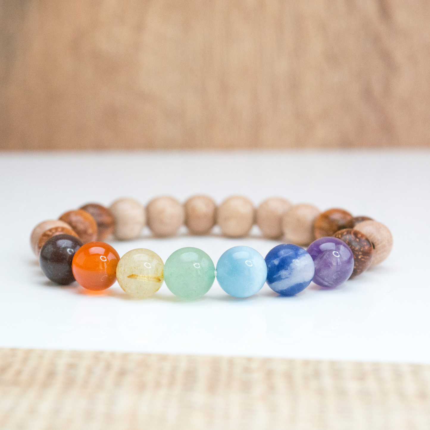 7 Chakra Balancing Crystal Bracelet