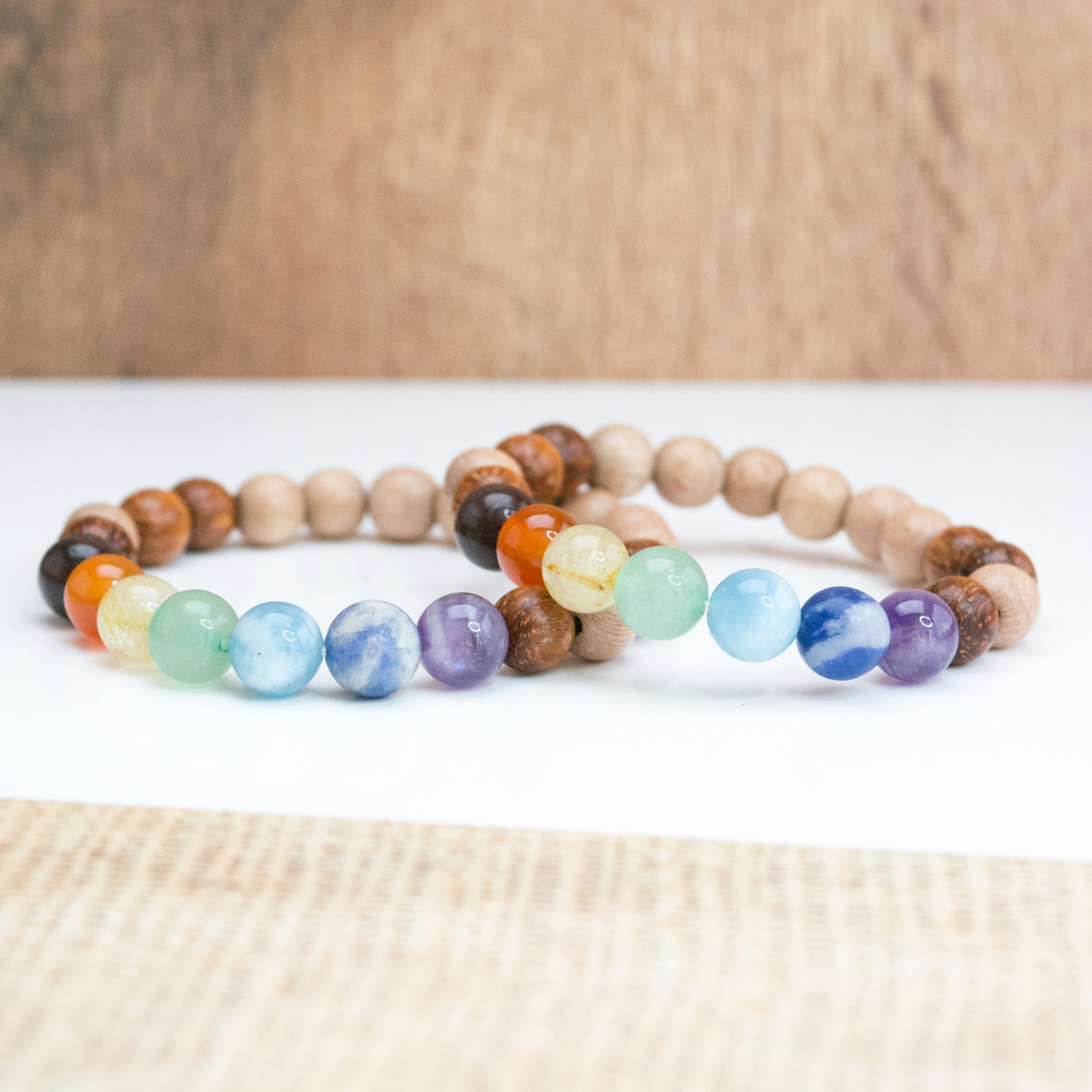 7 Chakra Balancing Crystal Bracelet