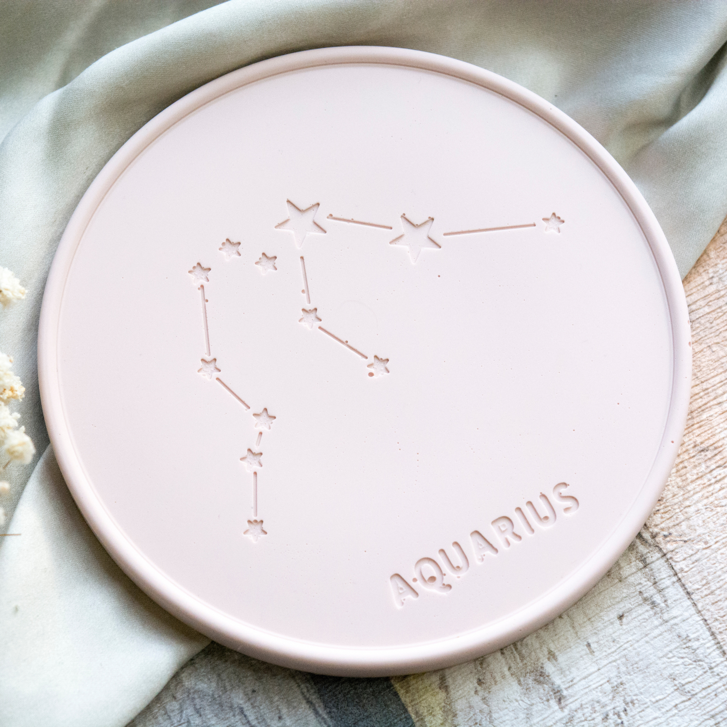 Aquarius Zodiac Sign Jewellery tray, Star Sign Birthday Gift