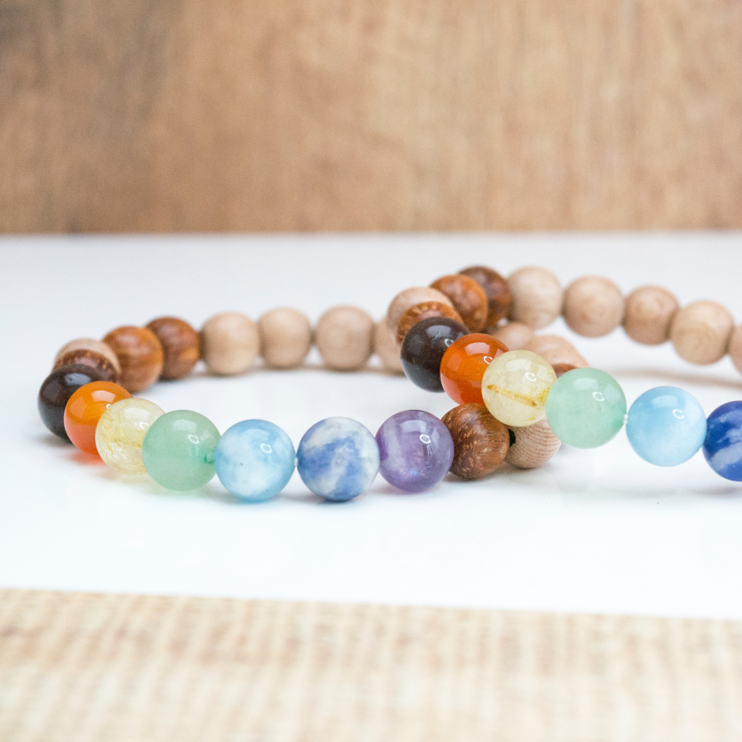 7 Chakra Balancing Crystal Bracelet