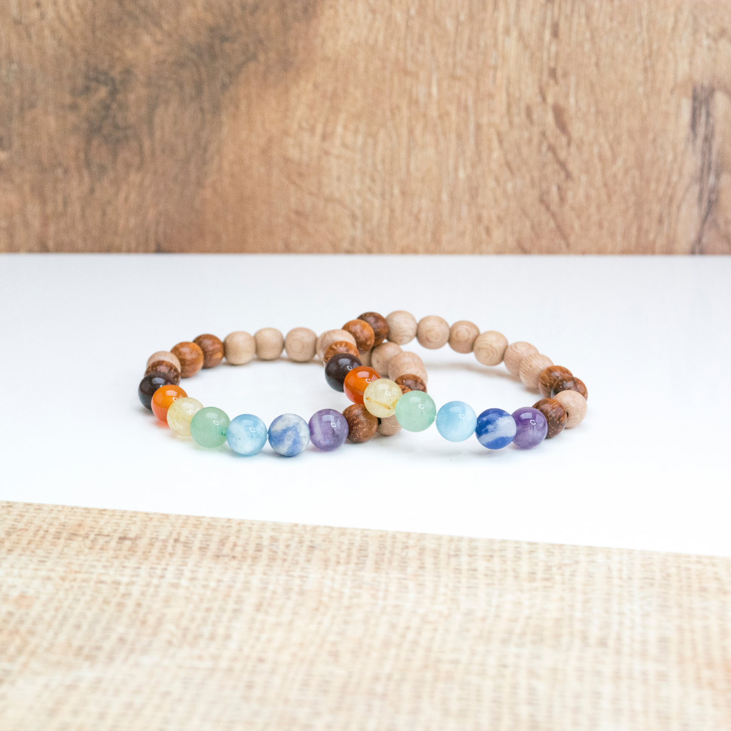 7 Chakra Balancing Crystal Bracelet