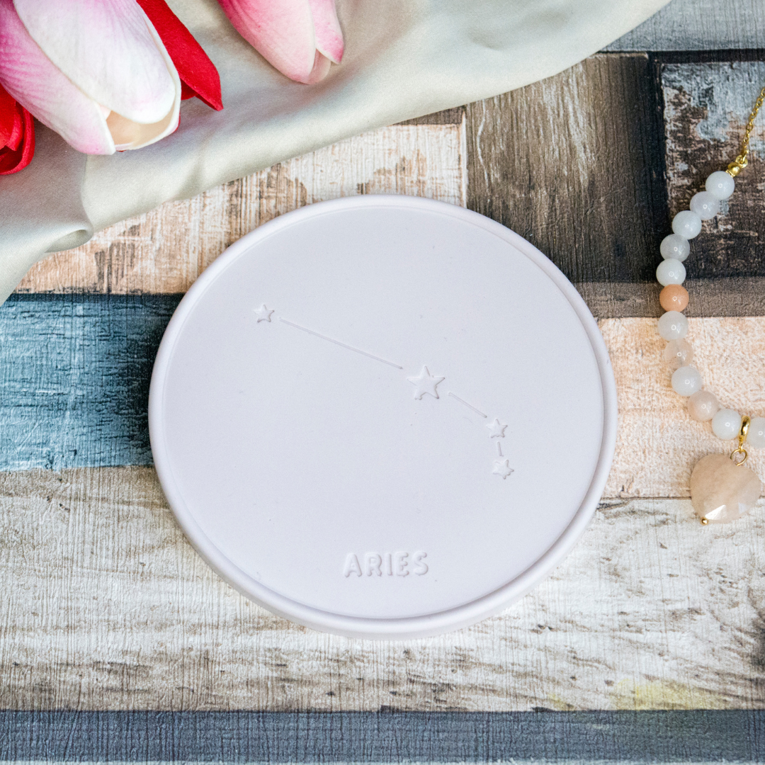 Aries Zodiac Sign Jewellery tray, Constellation Jewelry dish