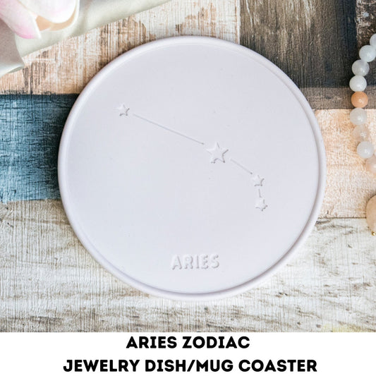 Aries Zodiac Sign Jewellery tray, Constellation Jewelry dish