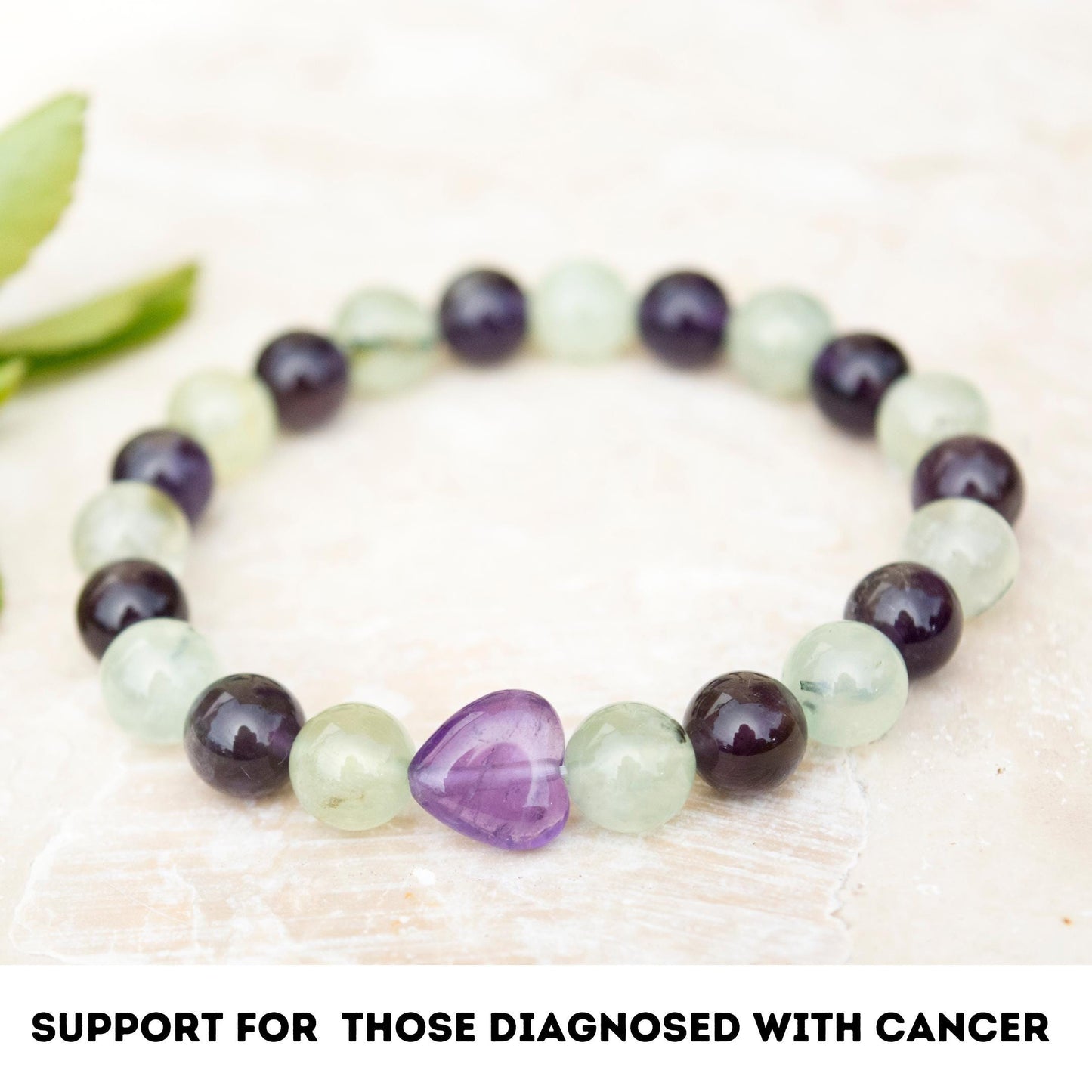 Crystal bracelet for Chemotherapy Patient